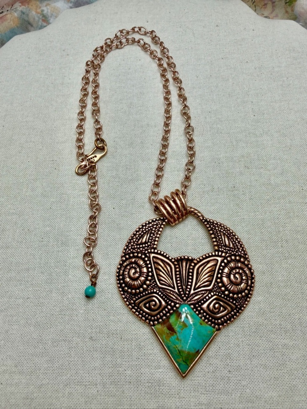 😎50%off Studio Barse Copper Turquoise Pendant Necklace #6SN